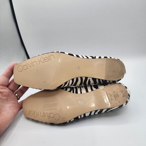 Calvin Klein Hannah zebra flats - Picture 5 of 5